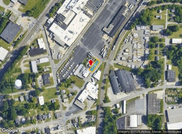  208 Joshua Cir, High Point, NC Parcel Map