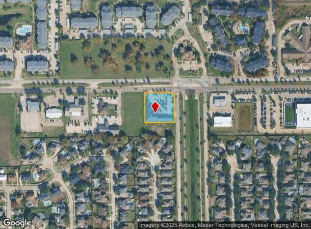 2307 W Baker Rd, Baytown, TX Parcel Map