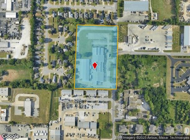  2560 N Lowell Rd, Springdale, AR Parcel Map