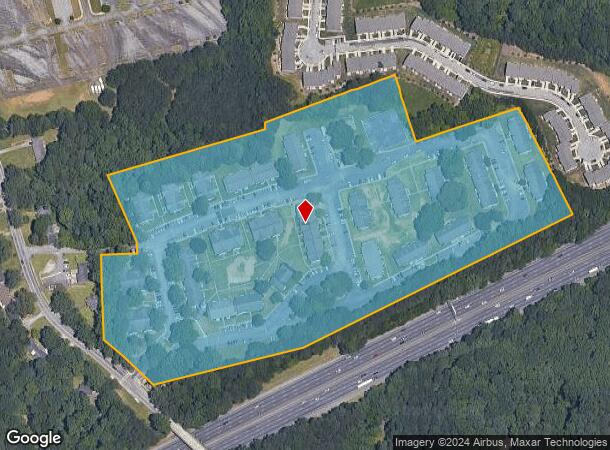  2486 Clifton Springs Rd, Decatur, GA Parcel Map