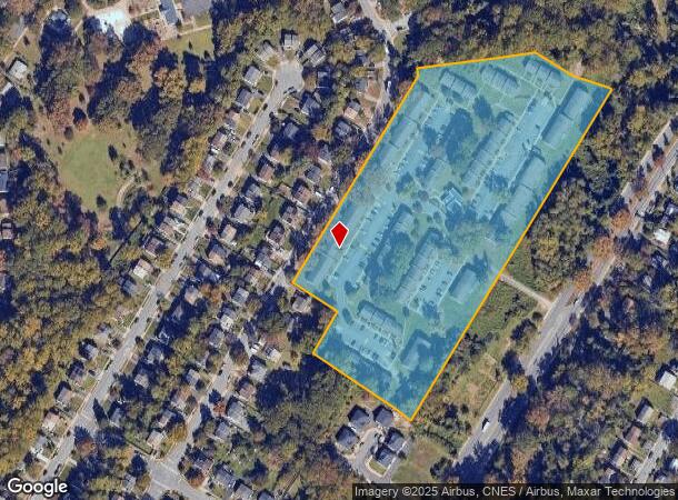 720 Prospect Ave, Charlottesville, VA Parcel Map