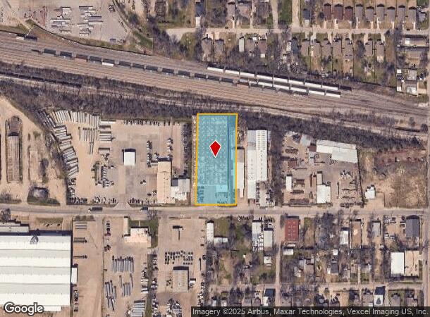  1915 W Commerce St, Dallas, TX Parcel Map