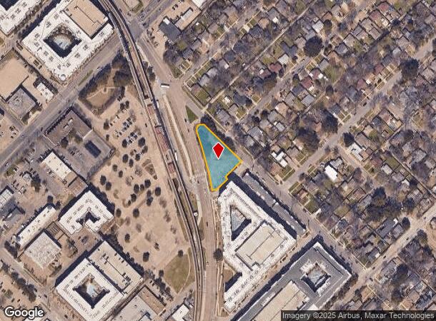  5520 Denton Drive Cut Off Dr, Dallas, TX Parcel Map