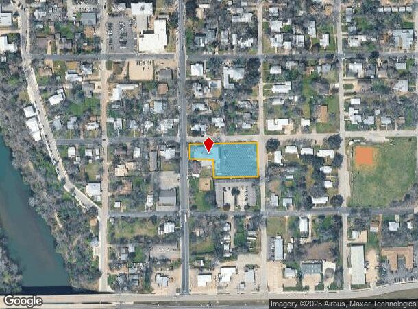 609 Jefferson St, Bastrop, TX Parcel Map