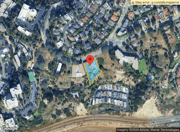  17010 W Sunset Blvd, Pacific Palisades, CA Parcel Map