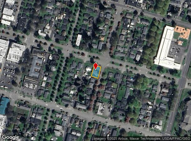  905 Broadway St, Longview, WA Parcel Map