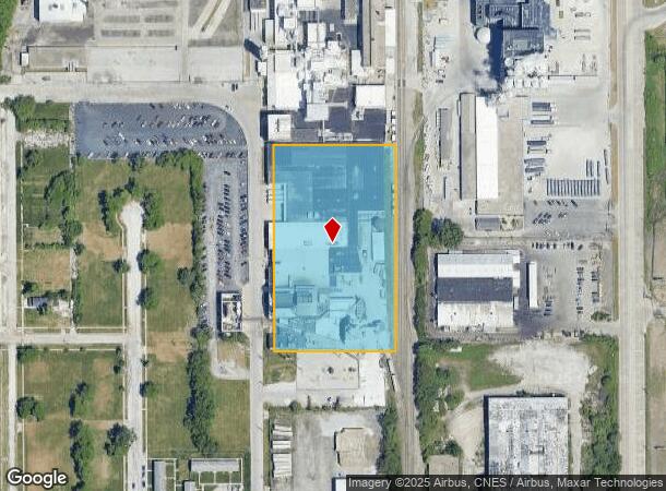  1131 Arnold St, Chicago Heights, IL Parcel Map