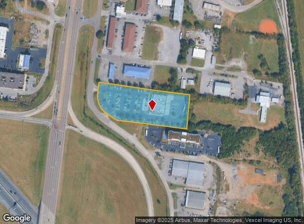  2115 S Church St, Murfreesboro, TN Parcel Map