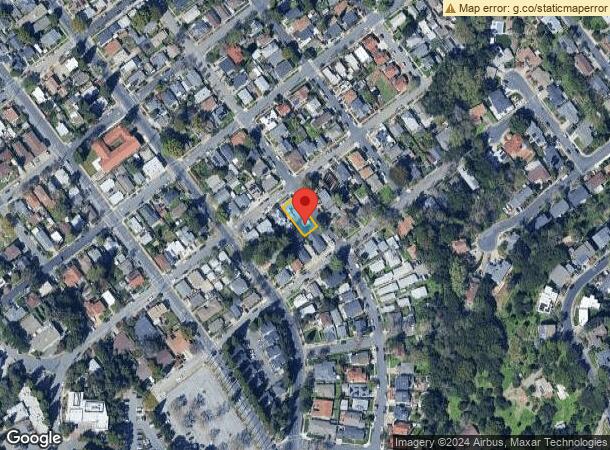  534 Allen St, Martinez, CA Parcel Map