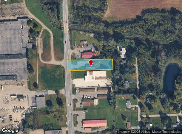  2106 N Lapeer Rd, Lapeer, MI Parcel Map