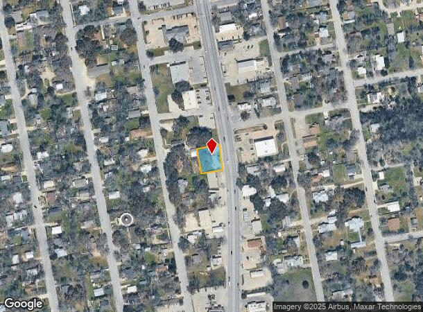  631 S Colorado St, Lockhart, TX Parcel Map
