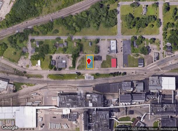 545 Michigan Ave E, Battle Creek, MI Parcel Map