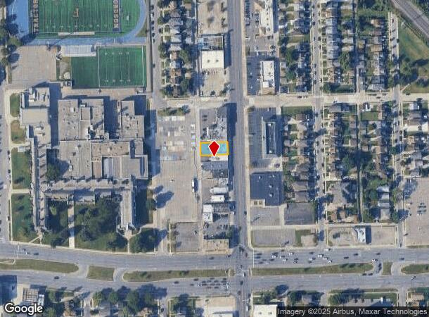  5725 Schaefer Rd, Dearborn, MI Parcel Map