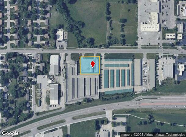  1275 W Dennis Ave, Olathe, KS Parcel Map