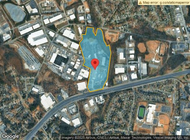  1001 Carrier Dr, Charlotte, NC Parcel Map