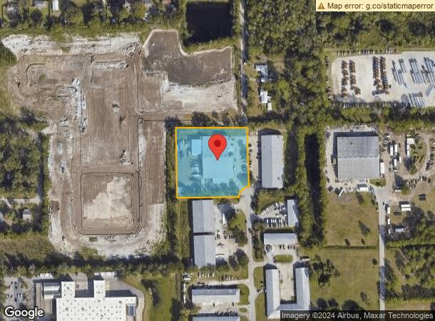  1856 Patterson Ave, Deland, FL Parcel Map