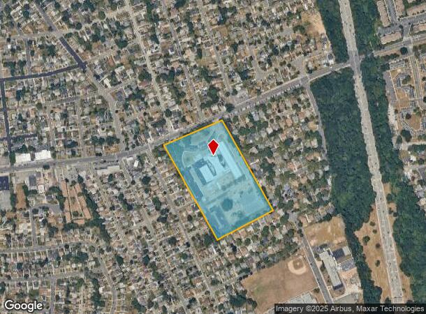 1220 Front St, Uniondale, NY Parcel Map