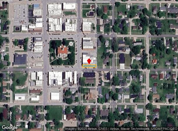 121 S Jefferson St, Sigourney, IA Parcel Map