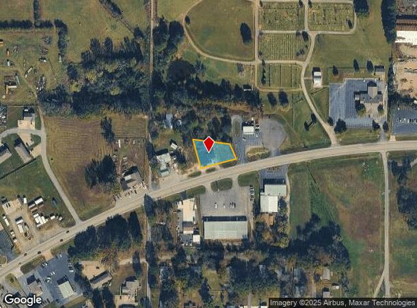 608 W Dewitt Henry Dr, Beebe, AR Parcel Map