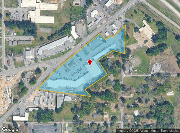3801 Camden Rd, Pine Bluff, AR Parcel Map