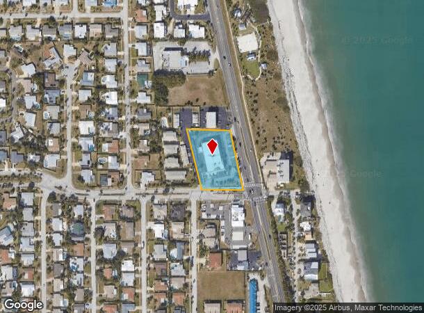  1596 Highway A1a, Satellite Beach, FL Parcel Map