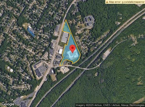  550 Providence Hwy, Walpole, MA Parcel Map