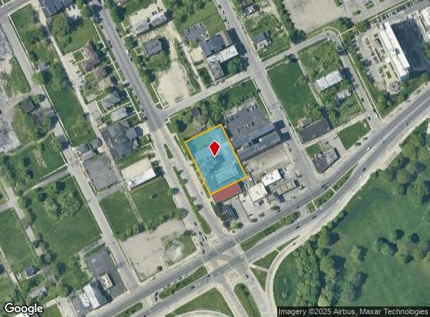 130 E Grand Blvd, Detroit, MI Parcel Map