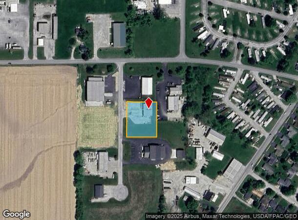  1621 E Tr Trl, Tiffin, OH Parcel Map
