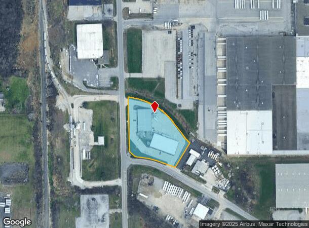 2208 Production Rd, Fort Wayne, IN Parcel Map