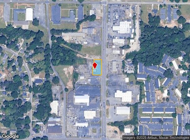  611 N Davis Dr, Warner Robins, GA Parcel Map