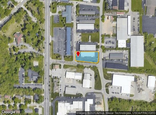  6720 Spectrum Dr, Holland, OH Parcel Map