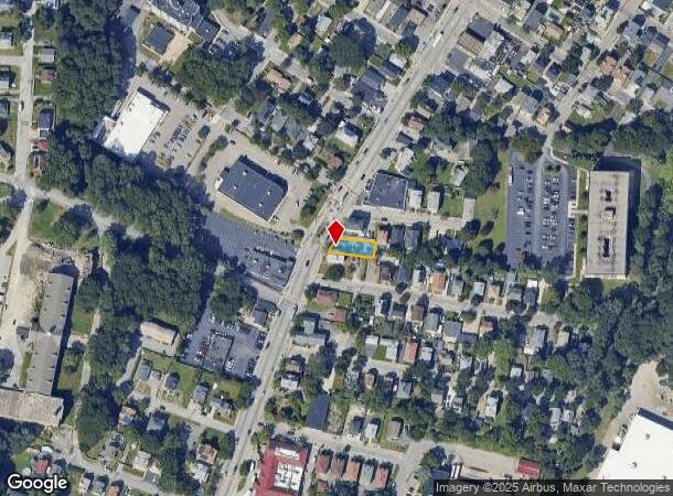 1016 Cranston St, Cranston, RI Parcel Map