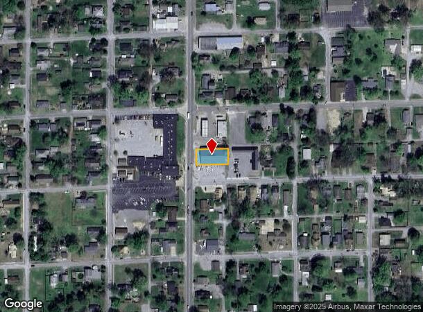  1113 Grand Ave, Johnston City, IL Parcel Map