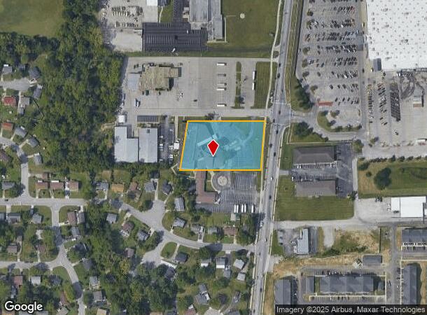  2801 Grant Line Rd, New Albany, IN Parcel Map