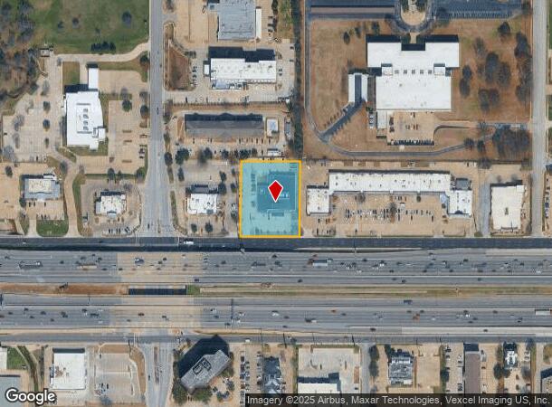  1605 Airport Fwy, Bedford, TX Parcel Map