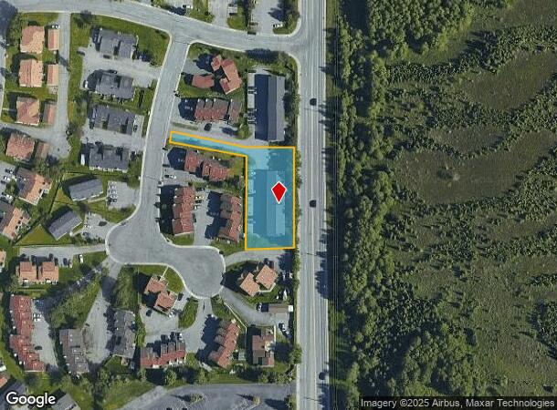 7327 Woburn Cir, Anchorage, AK Parcel Map