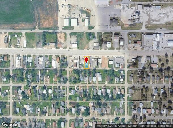  815 E Main St, Cushing, OK Parcel Map