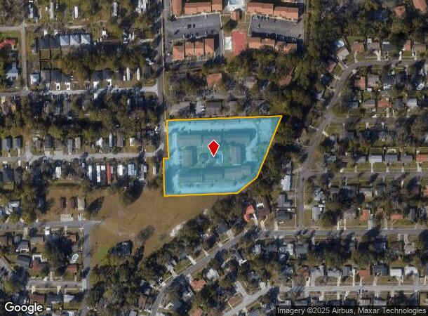  5641 California Ave, Jacksonville, FL Parcel Map