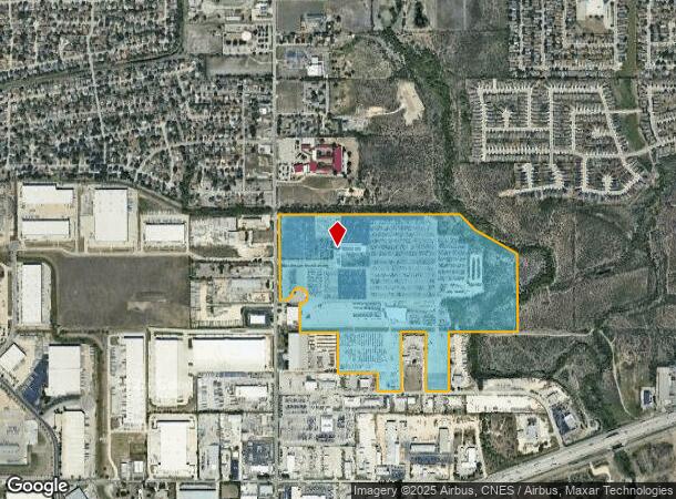  2042 Ackerman Rd, San Antonio, TX Parcel Map