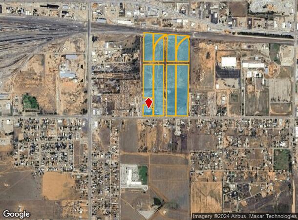  1100 E Brady Ave, Clovis, NM Parcel Map