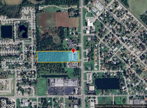  1255 N 15Th St, Immokalee, FL Parcel Map