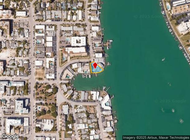665 Bay Esplanade, Clearwater Beach, FL Parcel Map