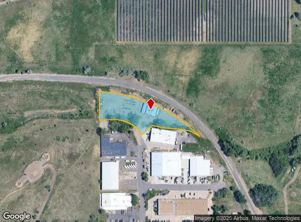  1836 Valtec Ln, Boulder, CO Parcel Map