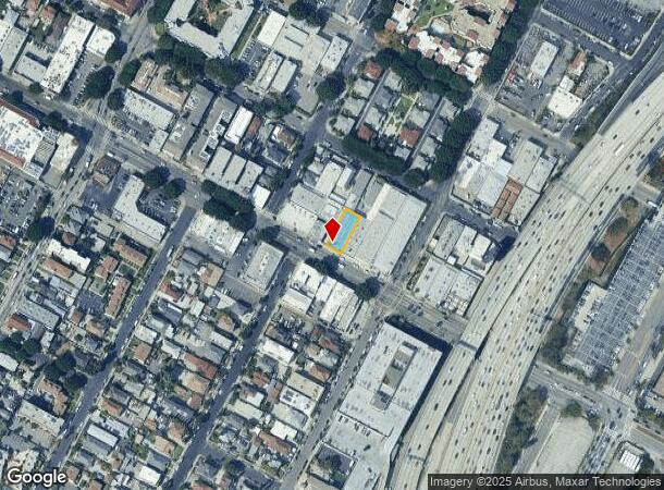 1417 W Pico Blvd, Los Angeles, CA Parcel Map
