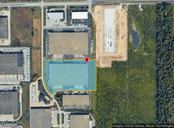  909 Whitaker Rd, Plainfield, IN Parcel Map