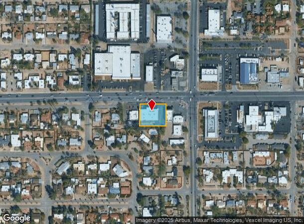  2424 E Grant Rd, Tucson, AZ Parcel Map
