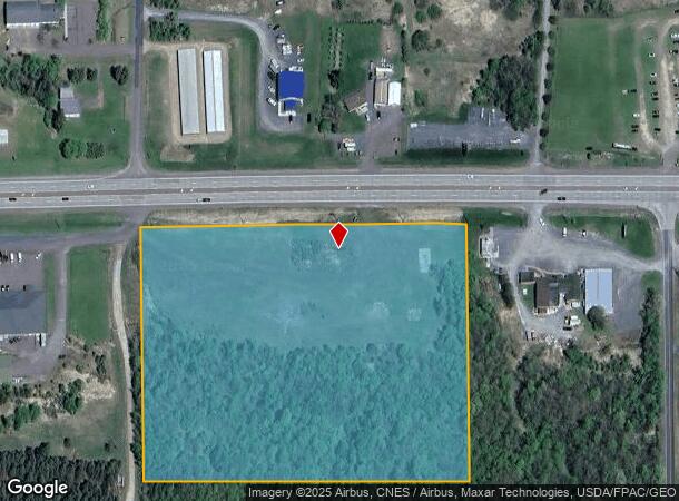 1990 Us Highway 8, Saint Croix Falls, WI Parcel Map