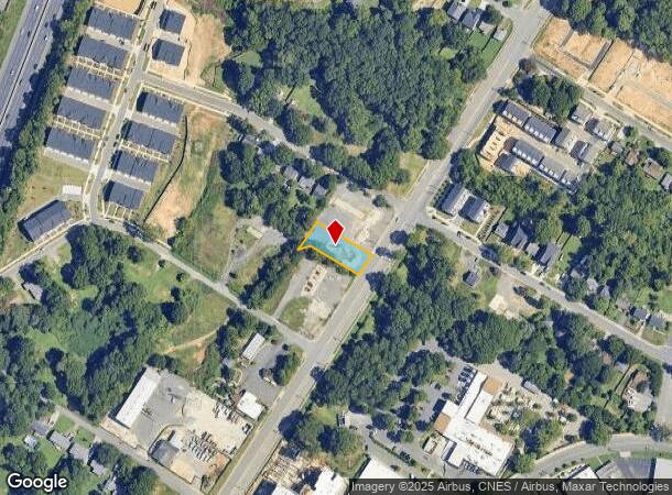  4214 S Tryon St, Charlotte, NC Parcel Map