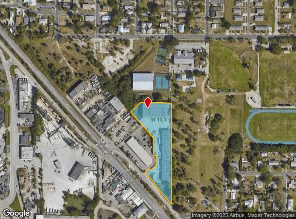 1323 Se Dixie Hwy, Stuart, FL Parcel Map