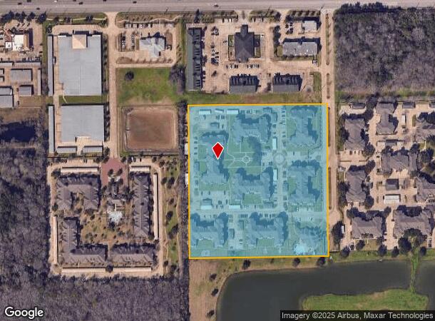  2800 Tranquility Lake Blvd, Pearland, TX Parcel Map